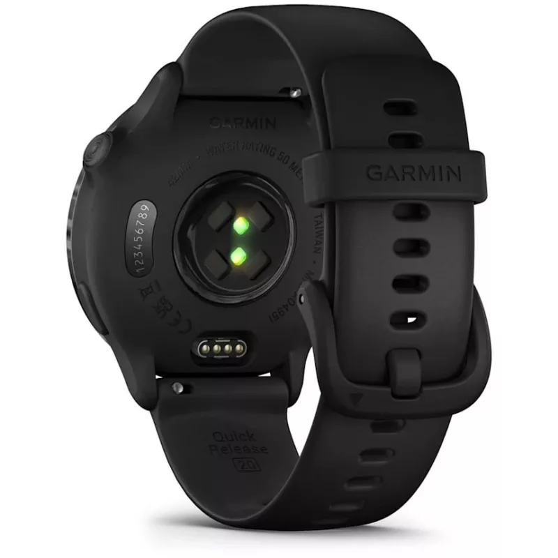 Garmin vívoactive 6 3,05 cm (1,2 inch) AMOLED 42 mm skaitmeninis 390 x 390 pikselių jutiklinis ekranas juodas Wi-Fi GPS