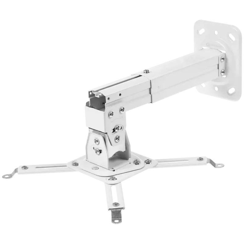 Projektoriaus lubų/sienos laikiklis ONKRON K3A baltas, max 10 kg, 130×390×102 mm