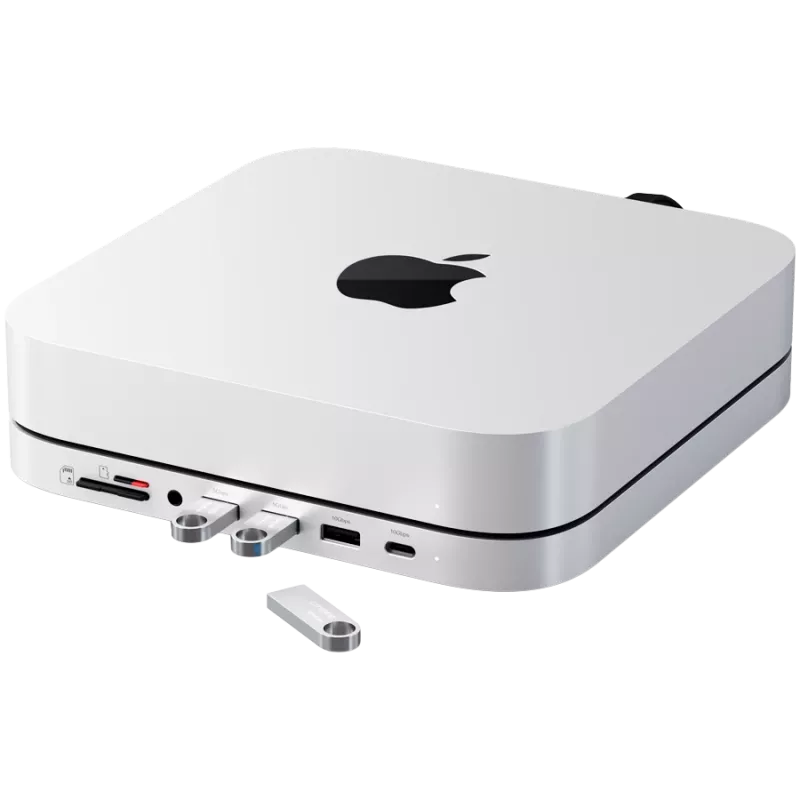 Dokavimo stotelė Satechi ST-GMMSHS Laidinė USB 3.2 Gen 2 Type-C Balta