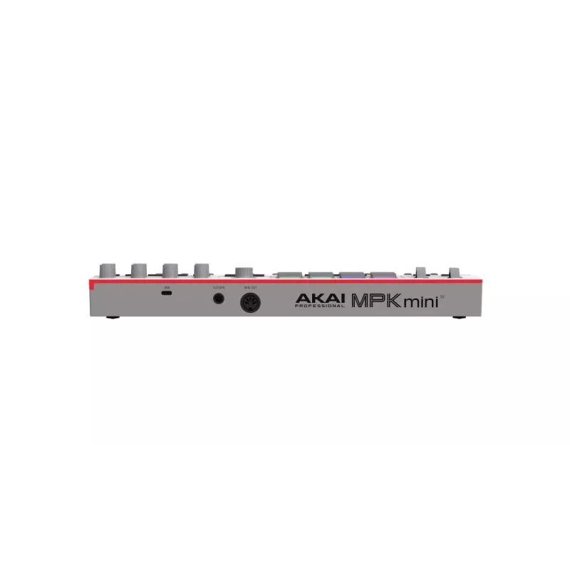 Akai MPK Mini 4W White – MIDI klaviatūra ir valdiklis