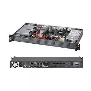 Korpusas Supermicro SC504-203B Mini Tower Juodas