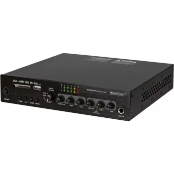 Preamplifikatorius Omnitronic EP-220PS su MP3 grotuvu, Bluetooth ir FM radiju
