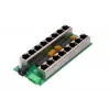 PoE injektorius Extralink Gigabit 8 prievadų 1000Mb/s RJ45 Mode B