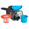 Nešiojamasis dulkių siurblys Black & Decker BHHV320J, mėlynas, titano spalvos, be maišelio