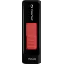 Transcend JetFlash 760 USB atmintinė 256 GB USB Type-A 3.2 Gen 1 juoda - raudona (TS256GJF760)