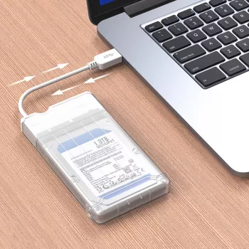 GrauGear išorinis kietojo disko dėklas 2.5 HDD/SSD USB 3.2 Alu