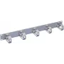 Rittal DK 7159.035 kabelių tvarkymo panelė 19 colių, 1 U, 5 kabelių kreipimo žiedai, RAL 7035