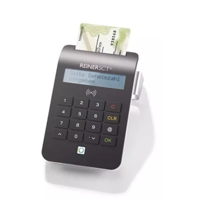 cyberJack RFID patogus skaitytuvas, tinkamas ir naujai asmens tapatybės kortelei