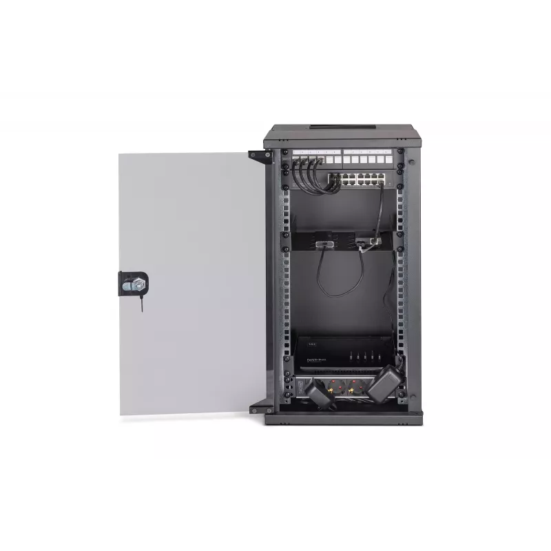 Sieninis tinklo stovas Digitus DN-49105-SET 12U 60 kg IP20