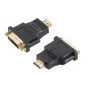 MicroConnect HDM1924F lyties keitiklis DVI-D moteriškas į HDMI vyrišką, juodas