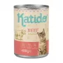 KATIDO Beef - šlapias kačių ėdalas - 400g