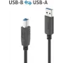 PureLink IS2301-020 aukštos kokybės USB 3.2 USB-A USB-B laidas – skaitmeninis/duomenų laidas (IS2301-020)