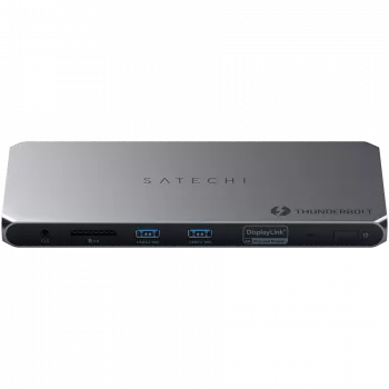 Satechi Thunderbolt 4 Dock ST-DT4MDM-EU – Thunderbolt 4 stotelė su 2× HDMI 2.0 ir 2× USB-A 3.2