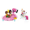 LEGO Friends 42658 Baseino vakarėlis su vienaragiu ir flamingo – konstruktorius su personažais ir aksesuarais