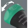 Wera 80 RA Vario 05051495001 atsuktuvo rankena su terkšle, 113,5 mm, juodos/žalios spalvos