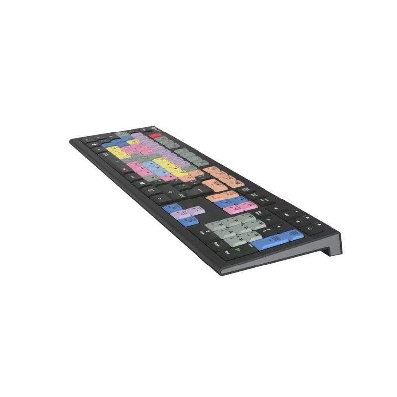 Logickeyboard LKB-EDIUS-A2PC-FR klaviatūra, universali USB, AZERTY prancūziška, juoda
