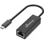 USB Type-C į RJ45 Ethernet adapteris MediaRange MRCS237, Gigabit 10/100/1000 Mbps, 20 cm, juodas