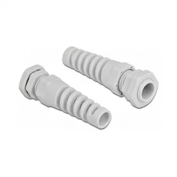 Kabelio įvadas DeLOCK 60342 pilkas plastikinis 1 vnt.