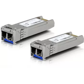 SFP+ šviesolaidinis siųstuvas-imtuvas Ubiquiti UACC-OM-SM-10G-D-2 10 Gbps 1310 nm LC vienmodis 10 km (2 vnt. pakuotė)