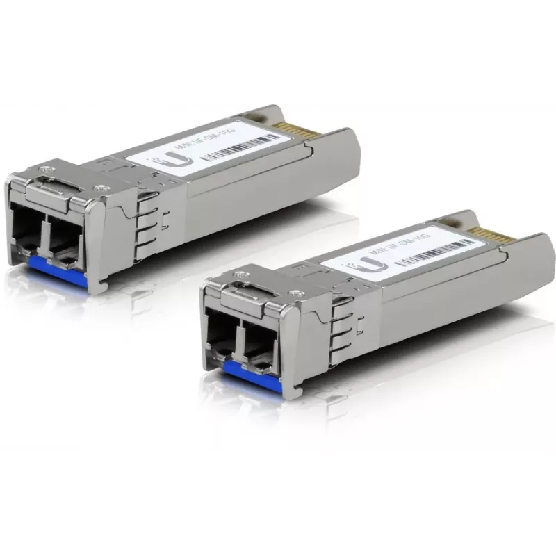 SFP+ šviesolaidinis siųstuvas-imtuvas Ubiquiti UACC-OM-SM-10G-D-2 10 Gbps 1310 nm LC vienmodis 10 km (2 vnt. pakuotė)