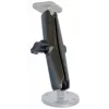 Dvigubas lizdinis tvirtinimo arm RAM Mounts RAM-B-201U-C, aliuminis, rutulys 2,54 cm, aukštis 152,4 mm, juodas