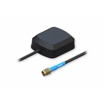 Tinklo antena Teltonika PR1KSG30, apskritoji poliarizacija, 2 dBi, 1.57542–1.602 GHz, SMA vyriškas, 50 Ω, juoda