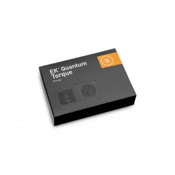 EK Water Blocks EK-Quantum Torque 6 komplektas HDC 12 jungiamosios veržlės juodos 1/4 colio 6 vnt.