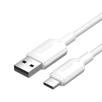 Laidas USB-C į USB 2.0 / 1 m Baltas CTQWF Vention