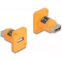 DeLOCK D tipo modulis USB 2.0 Type-A motina į motiną oranžinis