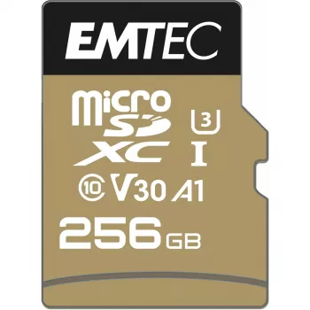 Atminties kortelė Emtec SpeedIN Pro 256 GB MicroSDXC UHS-I Class 10