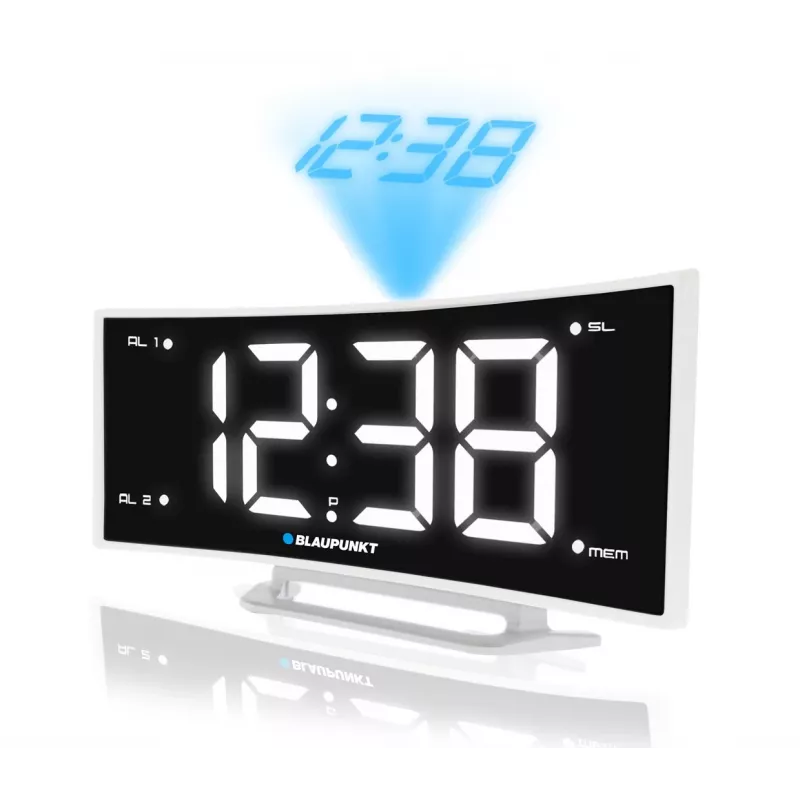 Blaupunkt CRP7WH radijo žadintuvas juodas - baltas