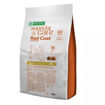 Sausas šunų ėdalas Nature's Protection Superior Care Red Coat Adult Small Breed Grain Free Salmon 10 kg