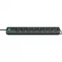 brennenstuhl Power Strip Primera-Line, 8 lizdų, juoda (1153300128)