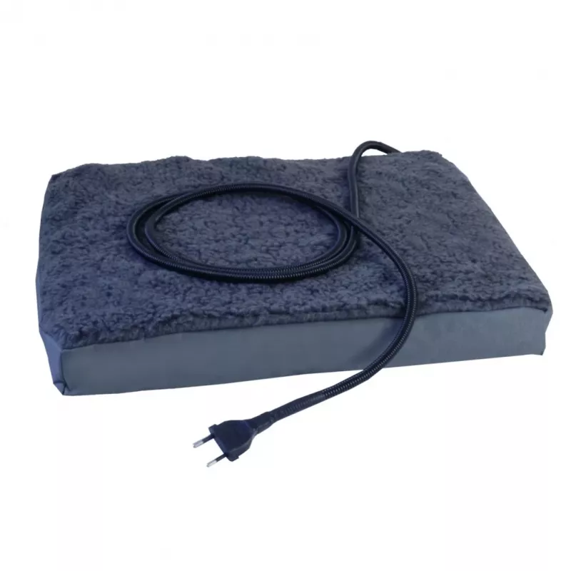 Šildomas gyvūnų guolis Glovii GPETH šunims ir katėms 580x450x180 mm, poliesterio užvalkalas, neslystantis dugnas
