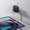 Sieninis įkroviklis Aukey PA-D3 2xUSB (1xUSB + 1xUSB C) Power Delivery 60W 5.4A