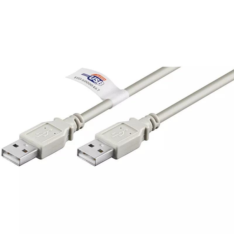 Goobay 50796 USB laidas pilkas