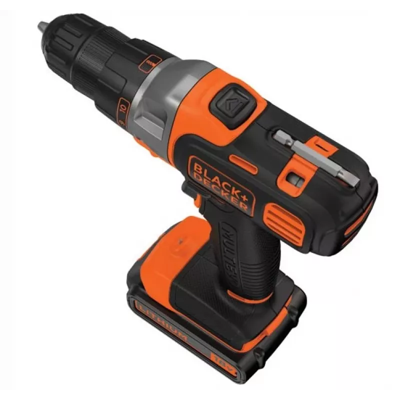 Gręžtuvas Black & Decker MT218KB 800 aps./min. Juoda, Oranžinė 1,46 kg
