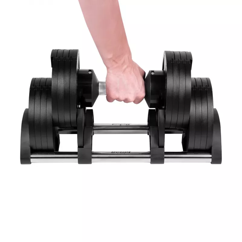 Reguliuojamas ketaus svarmuo Rebel Active 36 kg, automatinis 2 kg žingsnis
