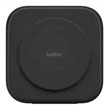 Belaidė įkrovimo stotelė Belkin BoostCharge Pro telefonui, išmaniam laikrodžiui ir ausinėms, juoda