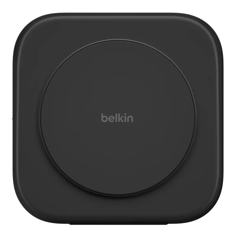 Belaidė įkrovimo stotelė Belkin BoostCharge Pro telefonui, išmaniam laikrodžiui ir ausinėms, juoda