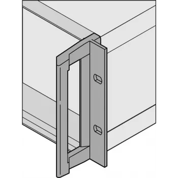 SCHROFF RATIOPAC PRO 19BRACKET W.HANDLE 4U - Stovo aksesuaras (24572702)