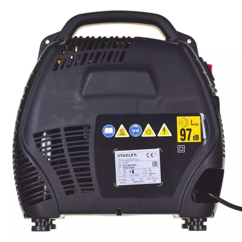 Bespūtinis kompresorius AIR KIT OL 1,1KW 8 BAR STANLEY