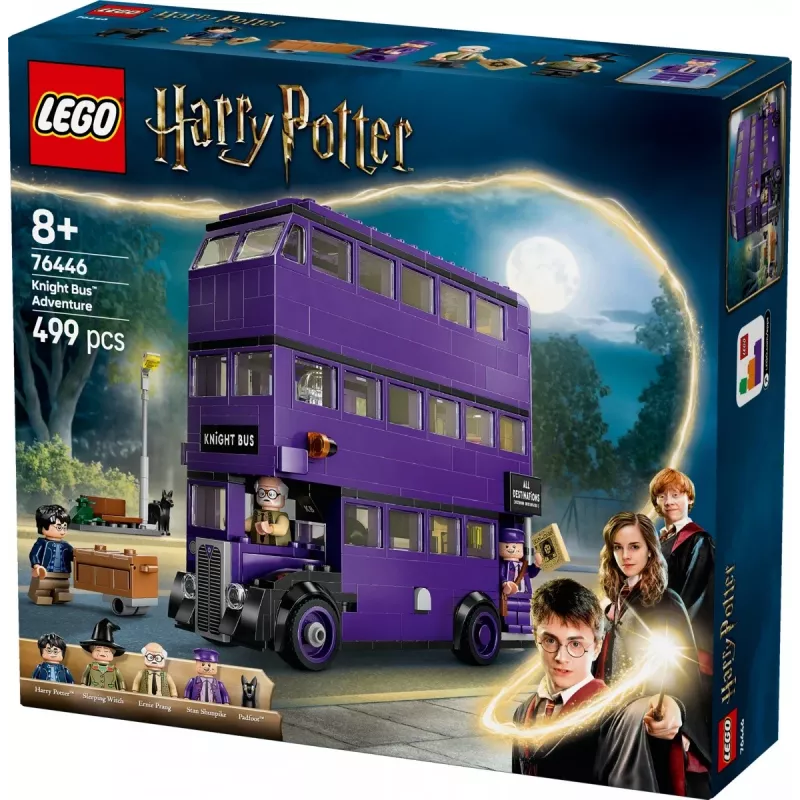 LEGO HARRY POTTER 76446 Knight Bus – nuotykių autobusas