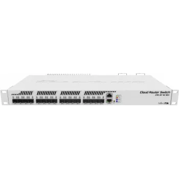 MikroTik CRS317-1G-16S+RM L6 16xSFP+ 10GbE, RouterOS arba SwitchOS, 19 colių stovo montavimui