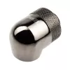 XSPC 90° adapteris G1/4 colio AG į G1/4 colio IG, pasukamas, juodas chromas, 4 vnt. pakuotė