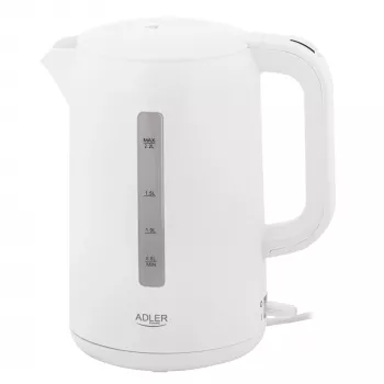 Adler AD 1386 elektrinis virdulys, 1850 W, 2,2 l, baltas