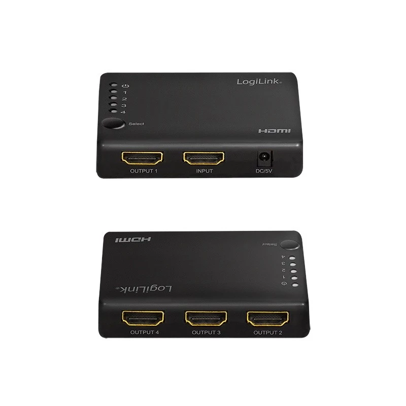 LOGILINK HDMI skirstytuvas 1x4, 4K/30Hz