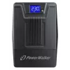 Nepertraukiamo maitinimo šaltinis PowerWalker VI 800 SCL FR – interaktyvus UPS 0,8 kVA (480 W), 2 lizdai Type E, USB, RJ-45/RJ-11, baterija 12V 9Ah, bokštas, juoda