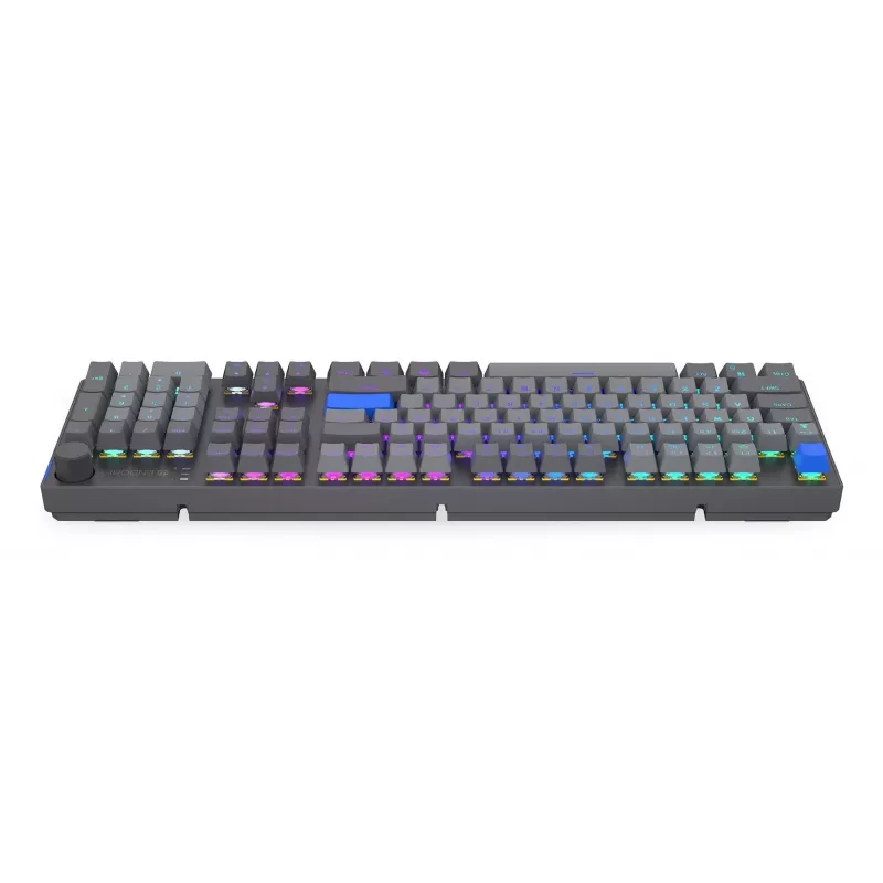 Belaidė klaviatūra ENDORFY Thock V2 — ergonomiškas išdėstymas, RGB apšvietimas, belaidis ryšys