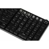 Klaviatūra IBOX AURORA K-6 – Pilno dydžio QWERTY, RF belaidė + Bluetooth, RGB apšvietimas, Mechaniniai žemo profilio klavišai, Juoda